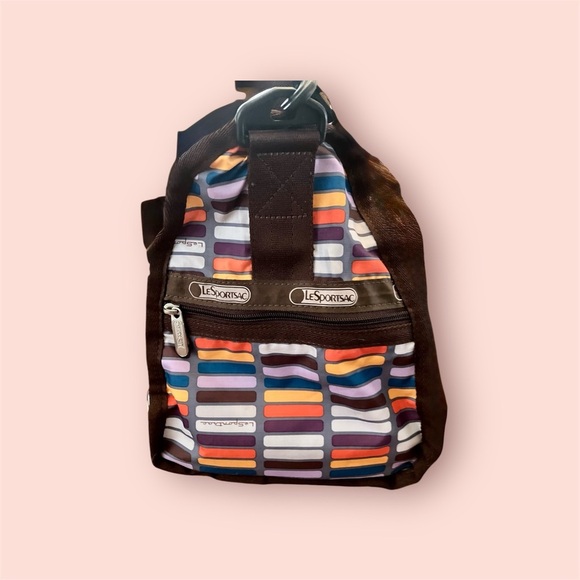 Le Sportsac Weekend or Gym Bag with Small pouch - Picture 2 of 9